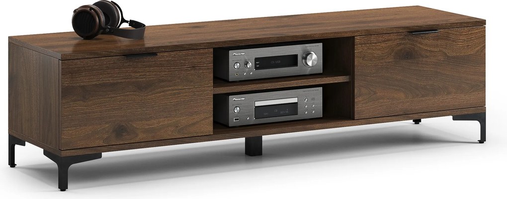 TV skrinka LANA 05 Elegantný orech - POD TV DO OBÝVAČKY SO ZÁSUVKAMI