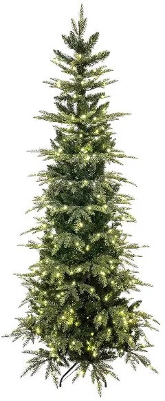 Umelý vianočný stromček 3D Jedľa Štíhla 240cm 490LED
