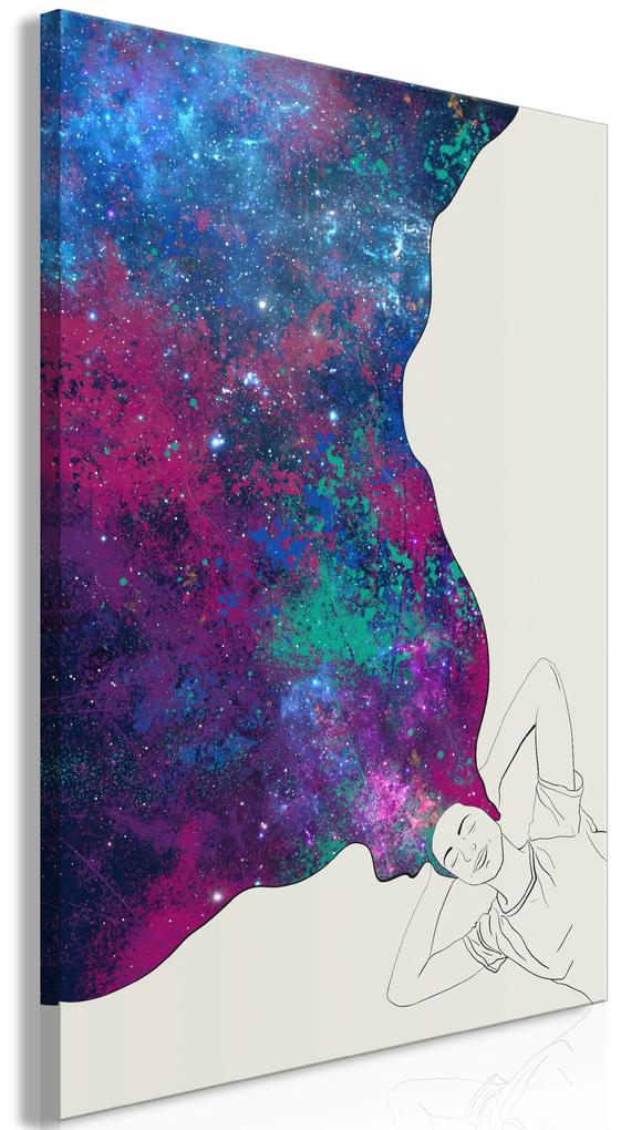 Artgeist Obraz - Cosmic Dreams (1 Part) Vertical Veľkosť: 80x120, Verzia: Premium Print