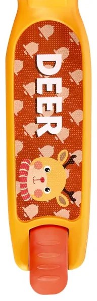 Detská kolobežka NILS Fun HLB16 Deer - oranžová