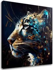 Dekoratívna maľba na plátne - PREMIUM ART - Spotted Hunter's Elegance