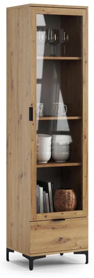 Vitrína LORA dub artisan