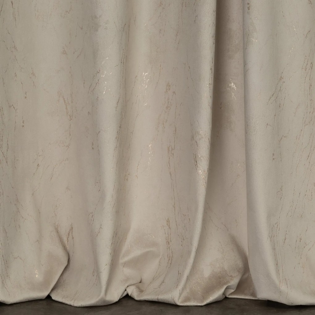 ZATEMŇOVACÍ ZÁVES NA PÁSKE NADIA 140X300 CM BÉŽOVÁ