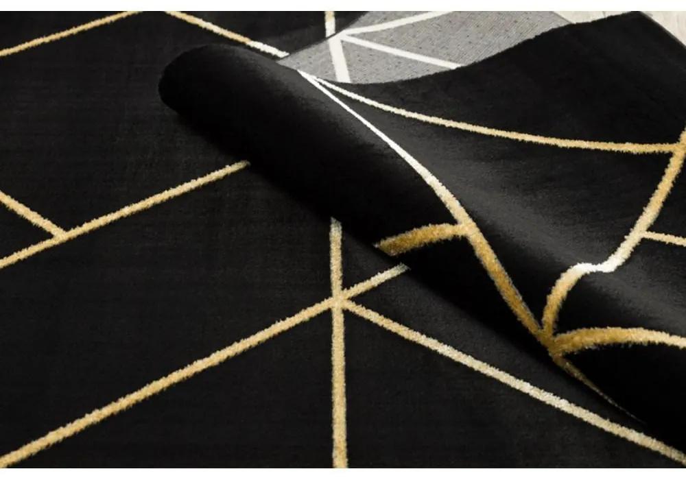 Kusový koberec Perl čierny 180x270cm