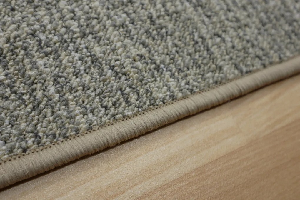 Vopi, Koberec behúň na mieru Alassio šedobéžový, šíre 40 cm, šedá, chodba / predsieň