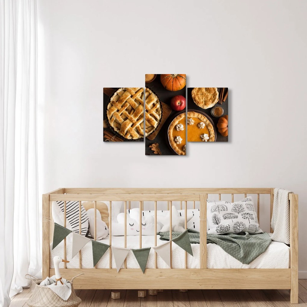Obraz - Tekvicový koláč (90x60 cm)