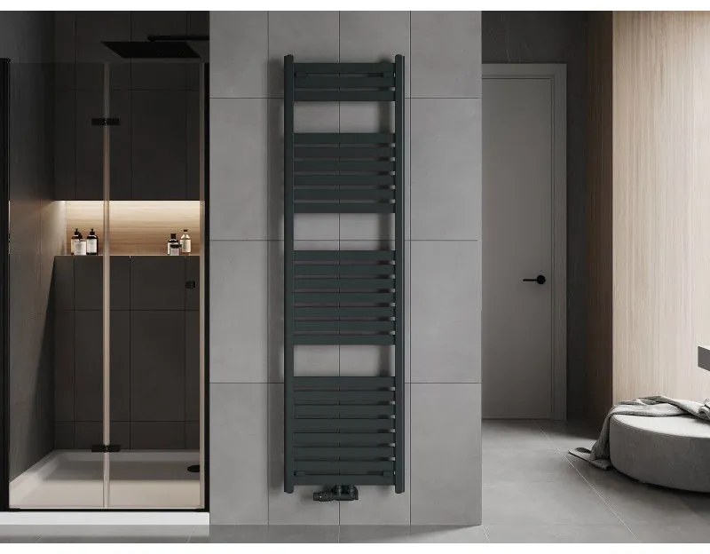 Mexen Uran, vykurovacie teleso 1800x500 mm, 790 W, antracitová, W105-1800-500-00-66