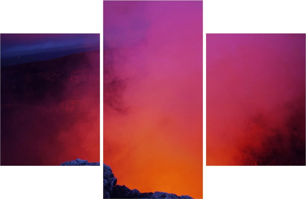 Obraz - sopka (90x60 cm)