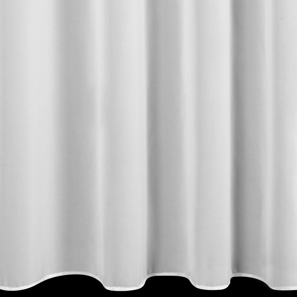 ZÁCLONA NA KRÚŽKOCH LUISA 140X250 CM BIELA