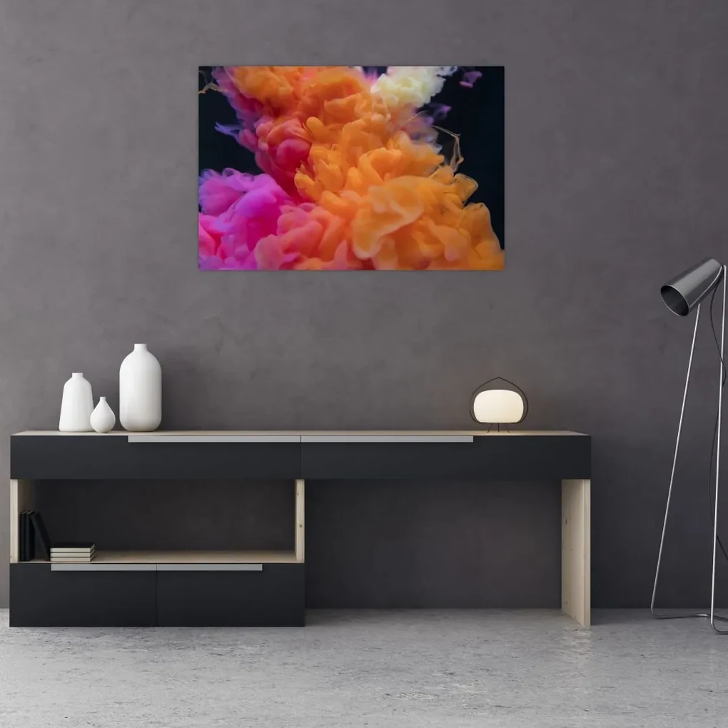 Obraz abstrakcie (90x60 cm)
