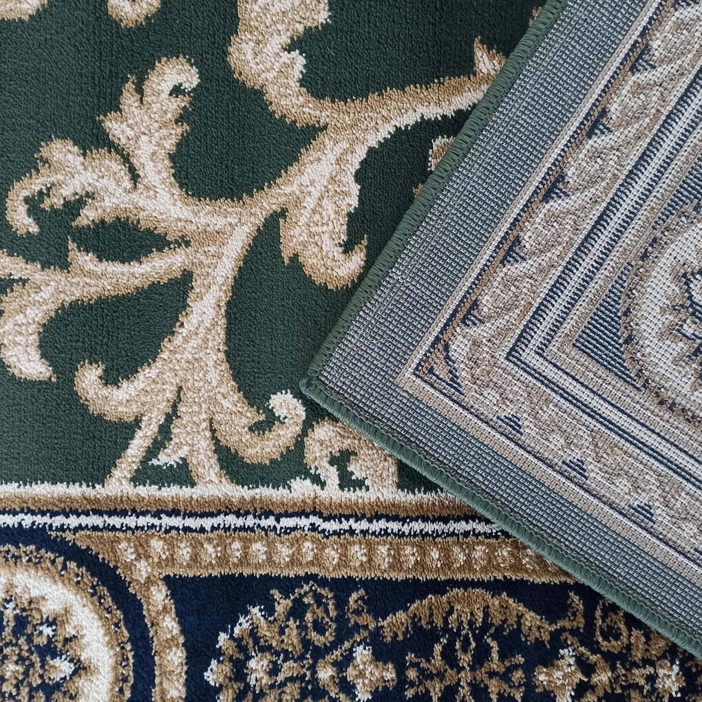 DY Zelený vintage koberec Exclusiv 01N Rozmer: 240x330 cm