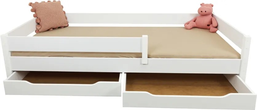 LU MIX 180x90 Biela detská posteľ