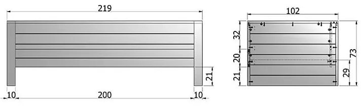 Posteľ dennis sofa čierna 90 x 200 cm MUZZA