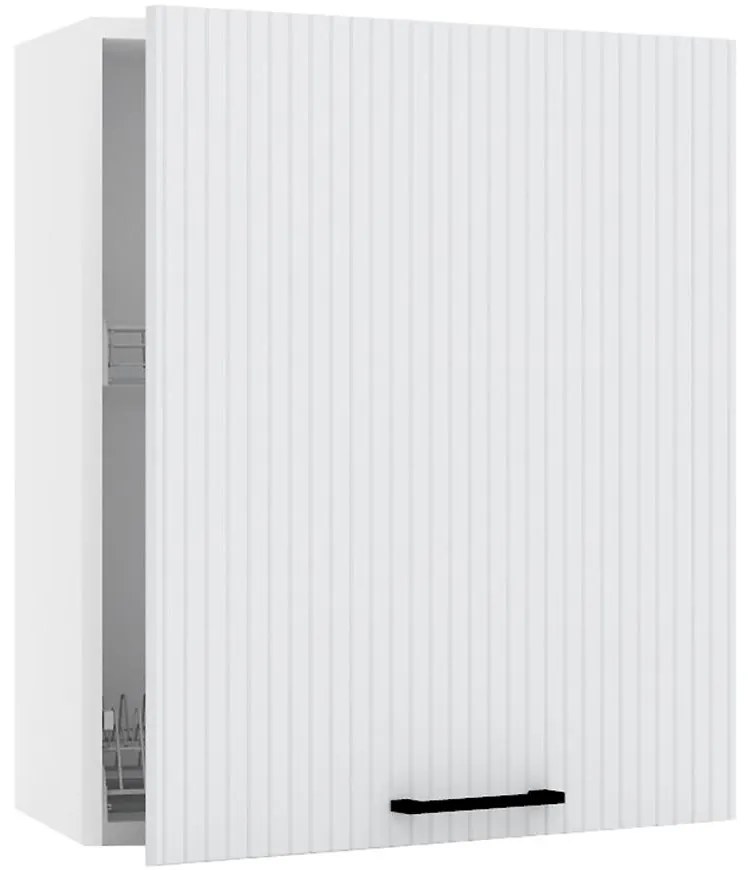 Skrinka do kuchyne Kate w60su alu svetlo šedá mat