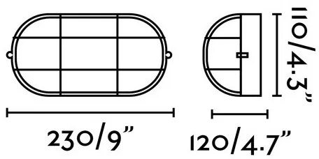 FARO 70998 - Vonkajšie nástenné svietidlo CABO 1xE27/60W/230V IP65