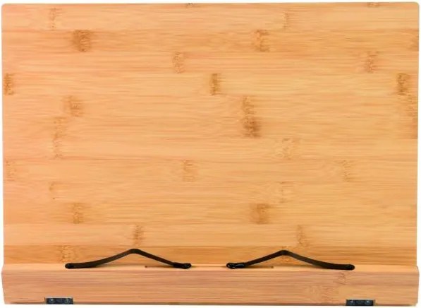Stojan na knihy, bambus, 39 x 28 x 4,2 cm