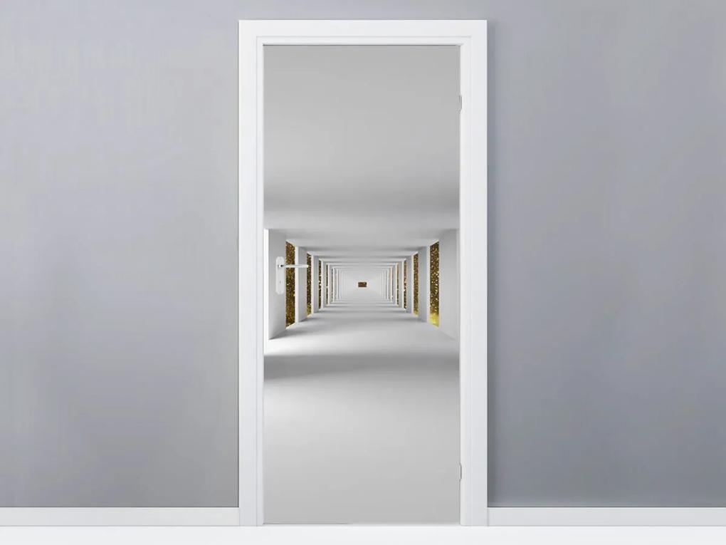 Gario Fototapeta na dvere Chodba a tajomný vesmír Veľkosť: 95 x 205 cm, Materiál: Samolepiaca