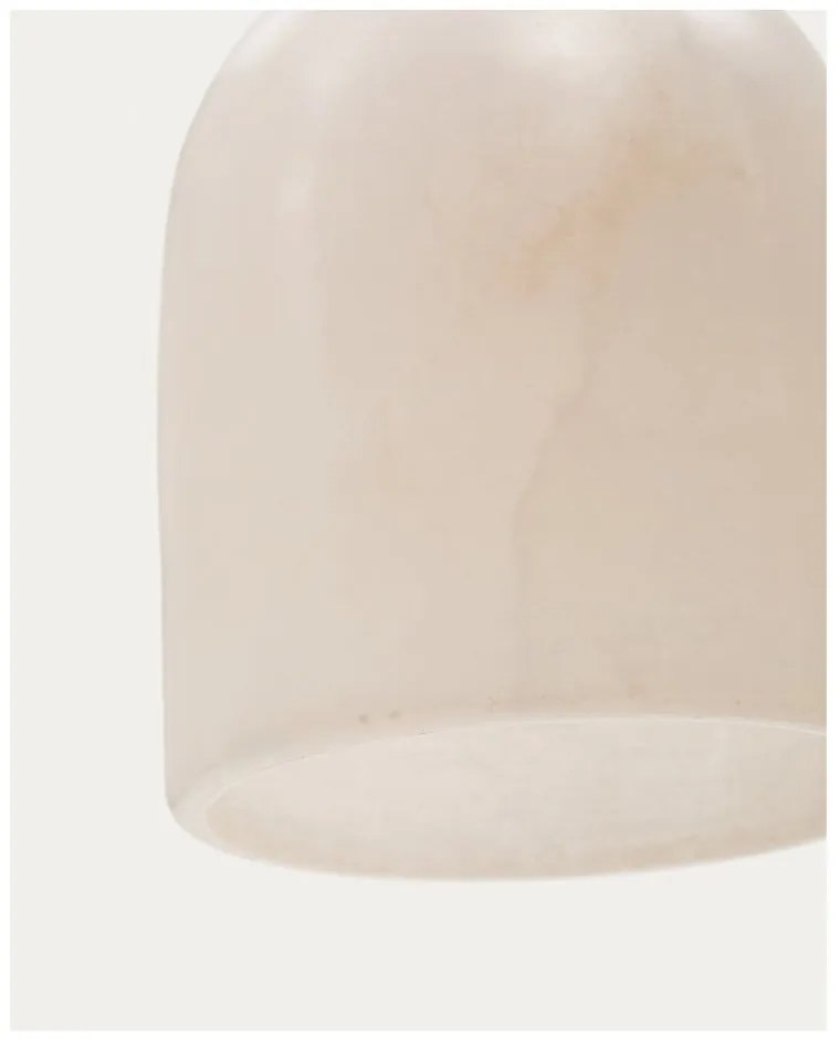 Závesné svietidlo slonovinové ø 15 cm Shenli – Kave Home