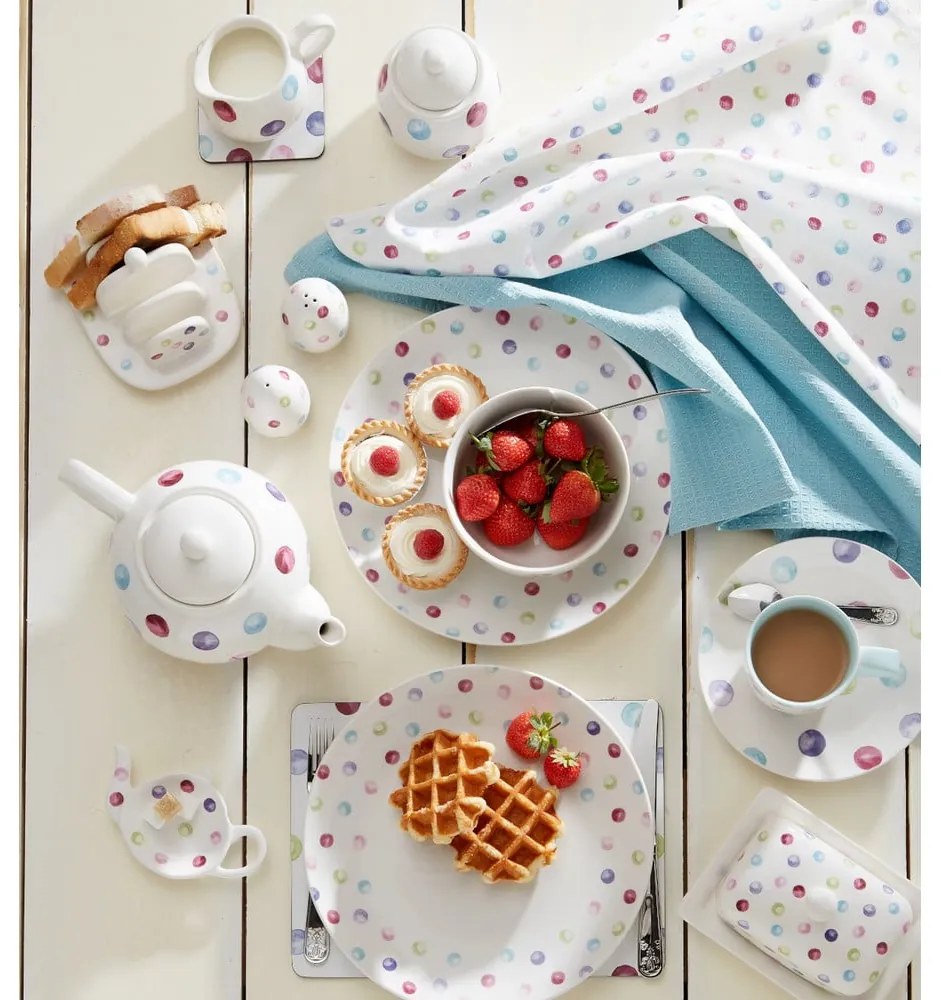 Súprava 3 bavlnených kuchynských utierok Cooksmart ® Spotty Dotty
