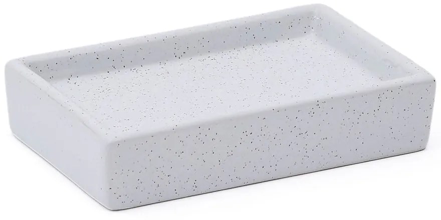 Krémová keramická nádobka na mydlo Careli – Kave Home