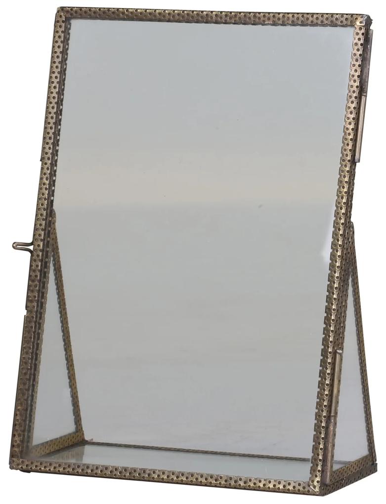Chic Antique Sklenený fotorámček Pearl Edge 18,5 cm