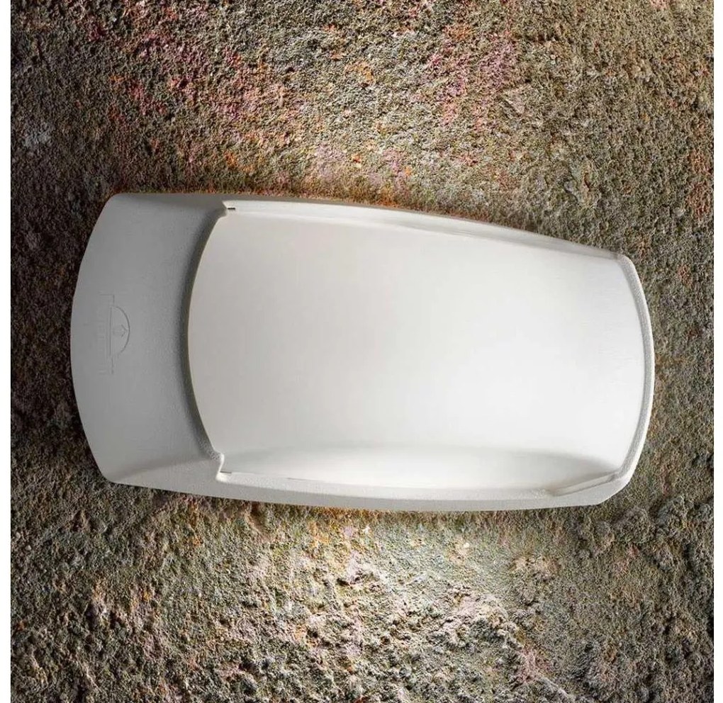 Ideal Lux - Vonkajšie nástenné svietidlo FELIX 1xE27/23W/230V IP66 biela