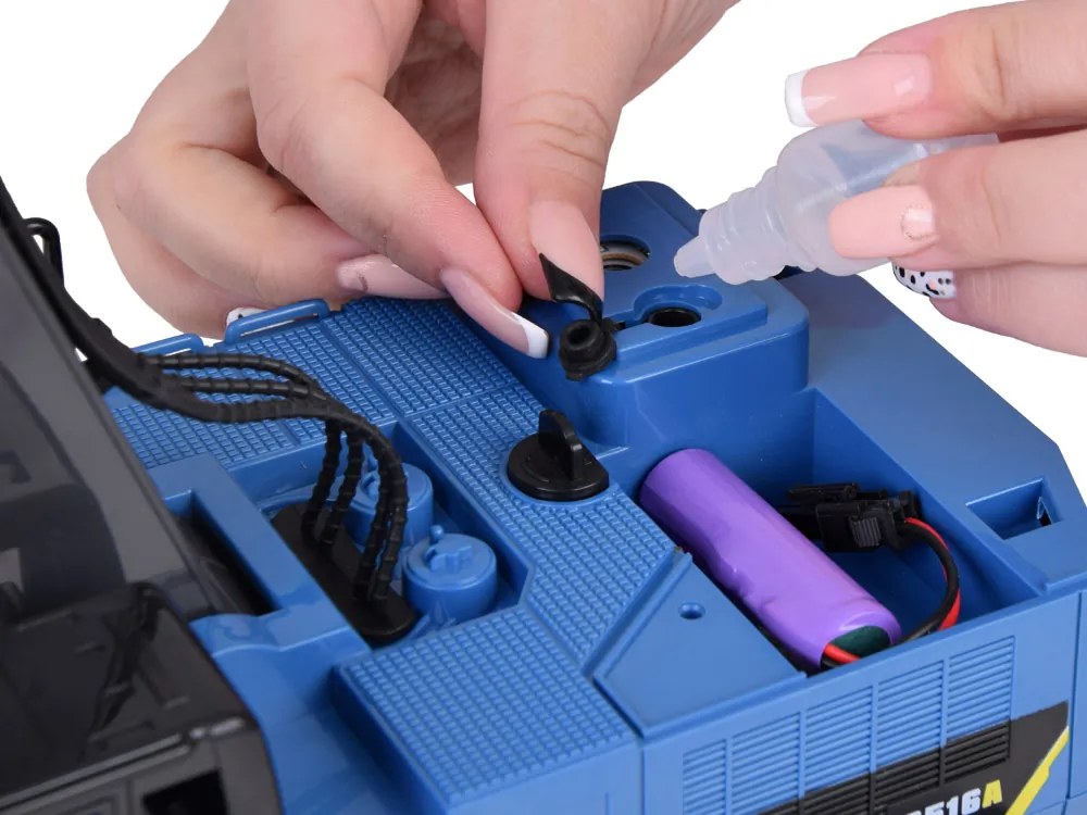 Báger na pásoch s efektami + LED svetlo + diaľkové ovládanie Jokomisiada RC0698