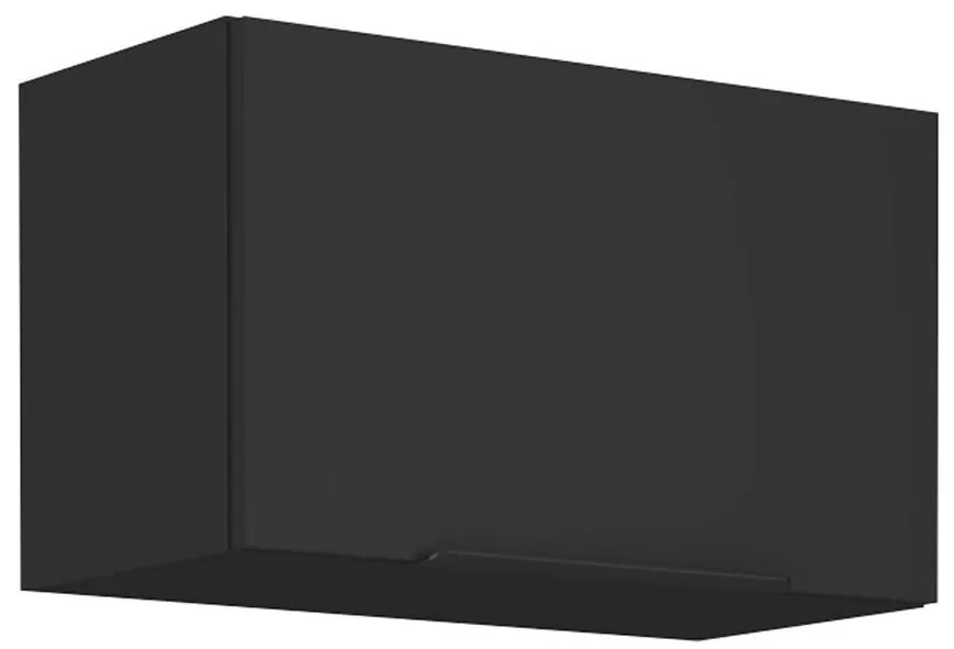 Kuchynská skrinka Siena čierna mat 60gu-36 1f