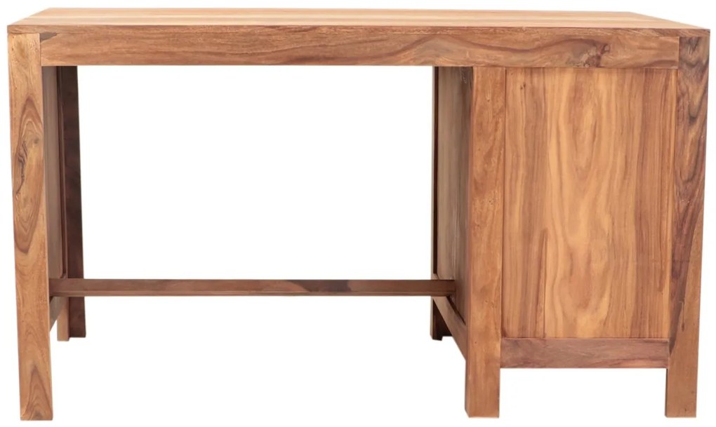 furniture-nabytek.cz - Pracovní stůl masiv z dřeva palisandr 130x76x70