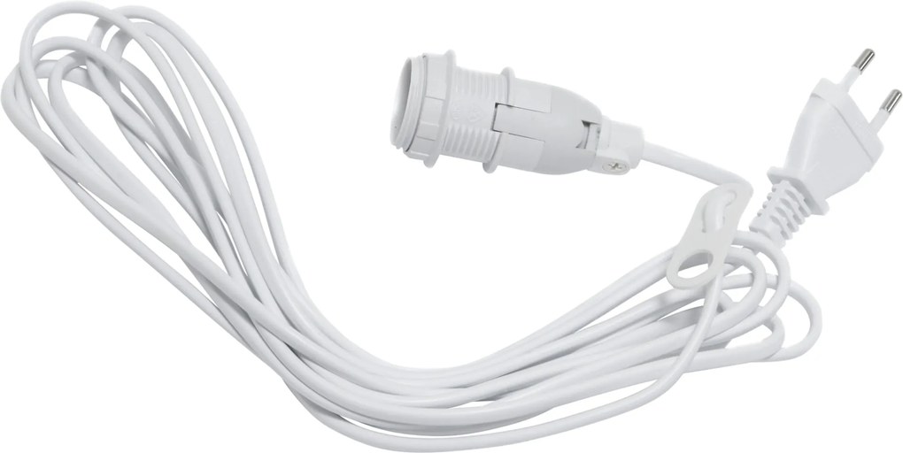 STAR TRADING Závesná svietiaca hviezda Dis White 40 cm