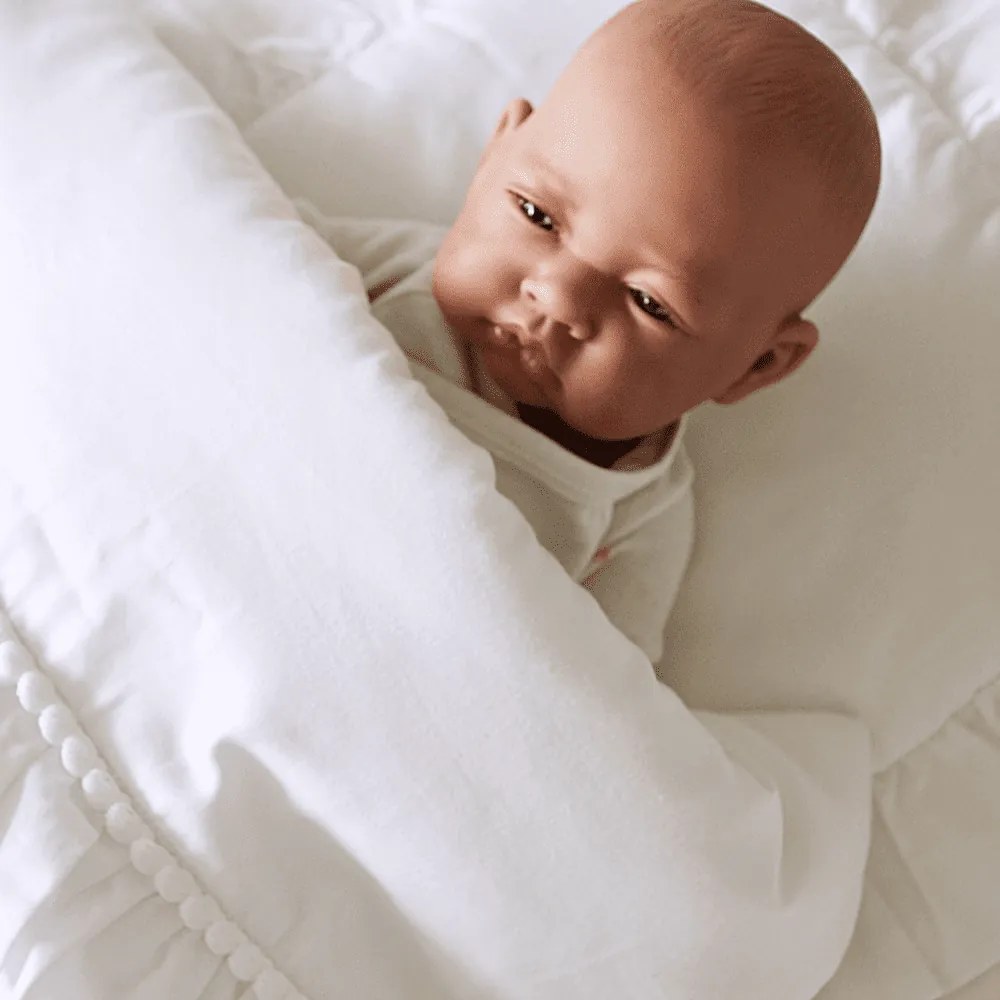 Boho sada s výplňou biela 50x65cm