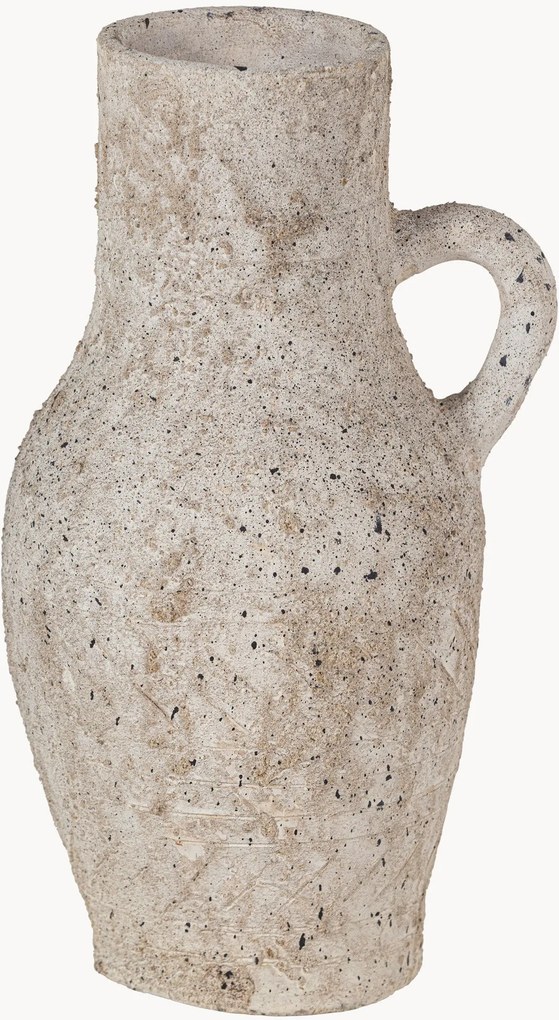 Ručne vyrobená váza Sive, V 42 cm