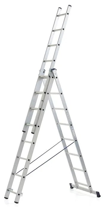 Rebrík MATTERHORN, 3-dielny, 3x8 priečok, 3530 mm