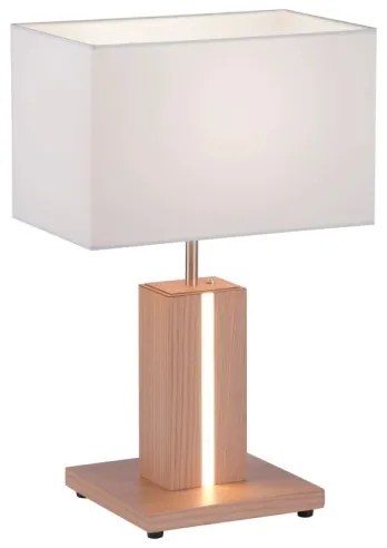 Leuchten Direkt 11421-78 - LED stolová lampa AMANDA 1xE27/40W/230V + LED/5W