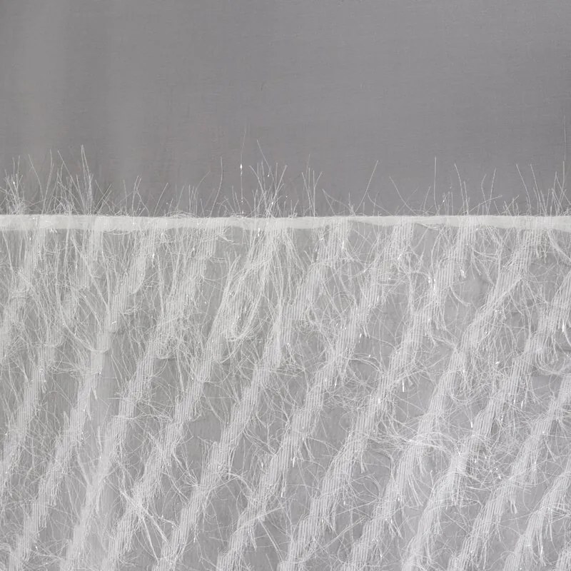 Dekorstudio Záclona AMIRA na dekoračných kolieskach 140 x 250 cm, svetlosivá