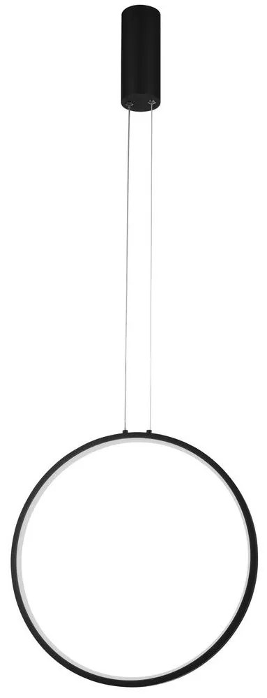 Azzardo AZ5253 - LED Stmievateľný luster na lanku MASSIMA LED/25W/230V čierna