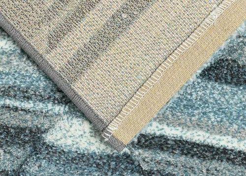 Koberce Breno Kusový koberec VEGAS HOME / PASTEL ART 01/SKS, modrá, viacfarebná,140 x 200 cm