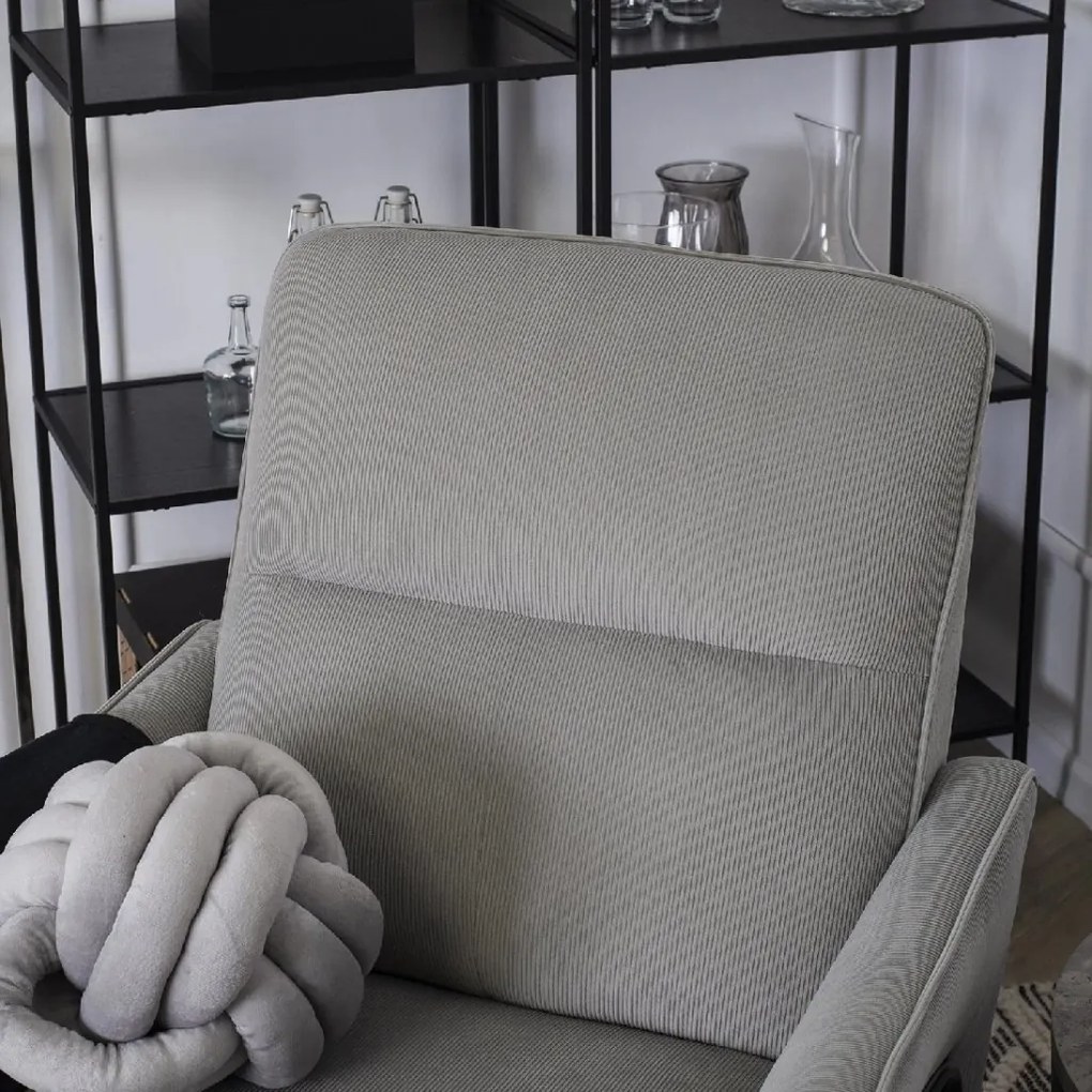 PROXIMA.store - Dizajnové kreslo ALBERTO FARBA: béžová