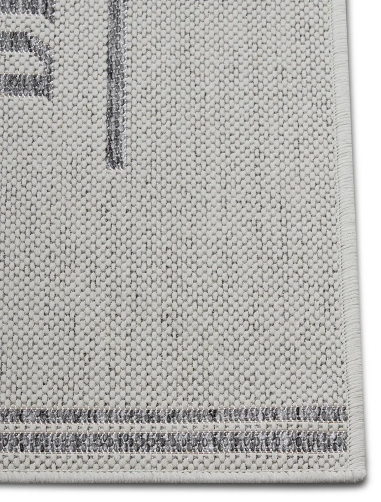 Hanse Home, Behúň Cucina Brasserie de Paris 105625 Cream Grey, 92x150, biela, kuchyňa