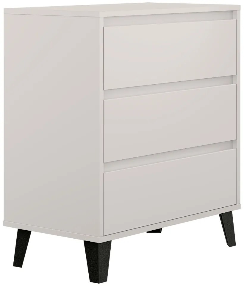 Komoda BOGAN 3S70, krémová