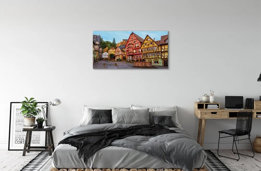 Obraz na plátne Germany Staré Mesto Bavorsko 125x50 cm
