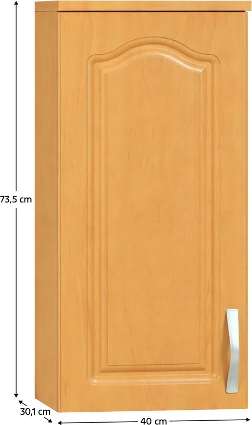 Horná kuchynská skrinka Leite MDF klasik W40/L (L). Vlastná spoľahlivá doprava až k Vám domov. 788687