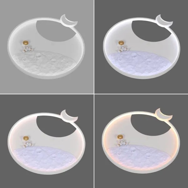 Brilagi - stmievateľné LED stropné svietidlo ASTRO LED/20W/230V 3000-6000K astronaut+DO