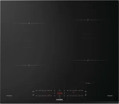 Indukčná varná doska Mora čierna VDIS 655 FF + PANVICA ZDARMA