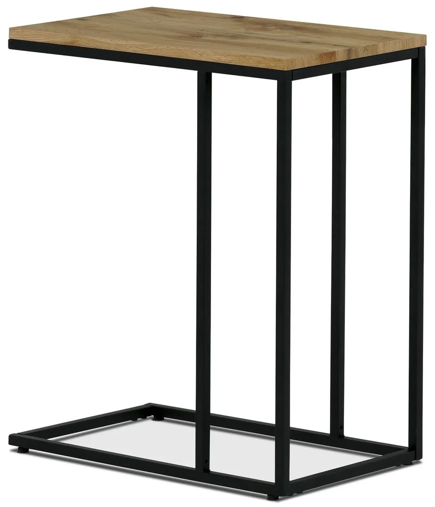Odkladací stolík 50 x 30 cm, dub