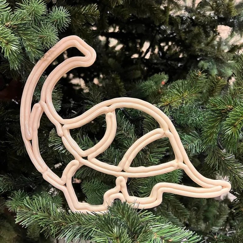 DECOLED Dinosaurus, 30 cm, biely