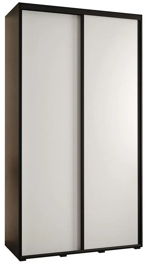 Skriňa 45 Canaris 1 140 čierna/biela/čierna