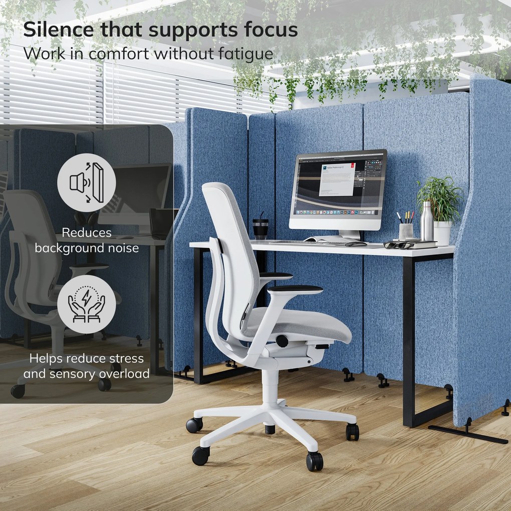 Akustická stena SADIE Frozen Lake 280/145 cm