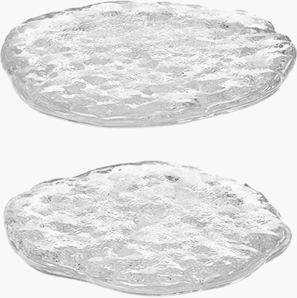 Sklenené podložky Momento, 2 ks