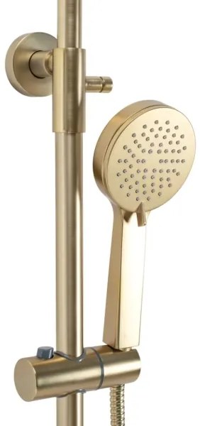 REA-P2323 - Sprchová súprava s termostatickou batériou PAROT brúsené zlato